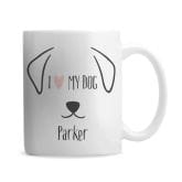 Thumbnail 2 - Personalised Dog Features Mug