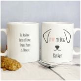 Thumbnail 1 - Personalised Dog Features Mug