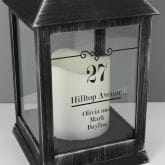 Thumbnail 2 - Personalised Rustic Black Lantern