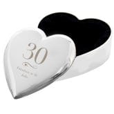 Thumbnail 3 - Personalised 50th Birthday Heart Trinket Box