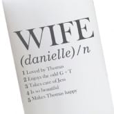 Thumbnail 2 - Personalised Wife Definition Candle