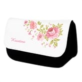 Thumbnail 3 - Personalised Pretty Rose Make Up Bag