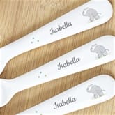 Thumbnail 3 - Personalised First Cutlery Set with Elephant Design
