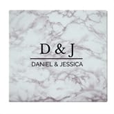 Thumbnail 5 - Personalised Marble Effect Glass Chopping Board/Worktop Saver