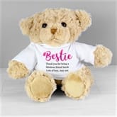 Thumbnail 1 - Personalised Bestie Teddy Bear