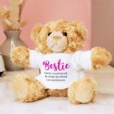 Thumbnail 1 - Personalised Bestie Teddy Bear