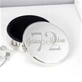 Thumbnail 4 - Personalised Big Age Round Trinket Box