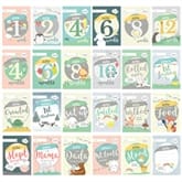 Thumbnail 7 - Personalised Baby Cards For Milestones