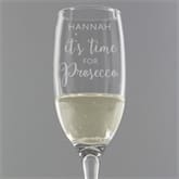 Thumbnail 2 - Personalised 'It's Time for Prosecco' Flute