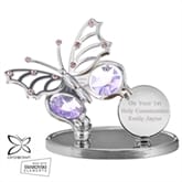 Thumbnail 10 - Personalised Crystocraft Butterfly Ornament