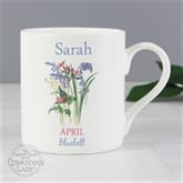 Thumbnail 5 - Personalised Flower Of The Month Mug