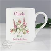 Thumbnail 8 - Personalised Flower Of The Month Mug