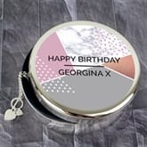 Thumbnail 4 - Personalised Geometric Round Trinket Box