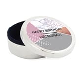 Thumbnail 5 - Personalised Geometric Round Trinket Box