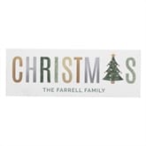 Thumbnail 4 - Personalised Christmas Wooden Block Sign