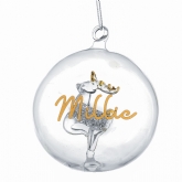 Thumbnail 12 - Personalised Glass Christmas Bauble