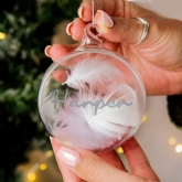Thumbnail 6 - Personalised Glass Christmas Bauble