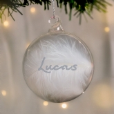 Thumbnail 7 - Personalised Glass Christmas Bauble