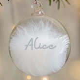 Thumbnail 8 - Personalised Glass Christmas Bauble
