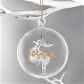 Thumbnail 5 - Personalised Glass Christmas Bauble
