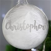 Thumbnail 6 - Personalised Glass Christmas Bauble