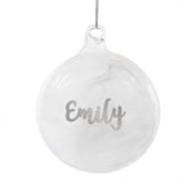 Thumbnail 9 - Personalised Glass Christmas Bauble