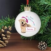Thumbnail 9 - Personalised 'My 1st Christmas' Bauble