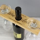 Thumbnail 1 - Personalised Wine Glass & Bottle Butler