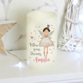 Thumbnail 3 - Personalised Fairy Princess LED Candle