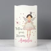 Thumbnail 4 - Personalised Fairy Princess LED Candle