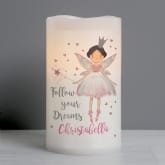 Thumbnail 5 - Personalised Fairy Princess LED Candle