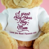 Thumbnail 2 - Personalised Bear Hug Teddy