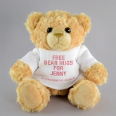 Thumbnail 2 - Personalised Hug and Cuddle Bears