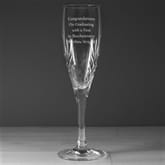 Thumbnail 3 - Personalised Crystal Champagne Flute
