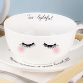 Thumbnail 1 - Eyelash Personalised Teacup & Saucer