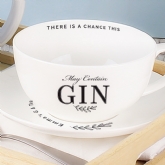 Thumbnail 1 - Gin Personalised Teacup & Saucer