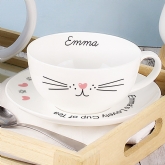 Thumbnail 1 - Cat Personalised Teacup & Saucer