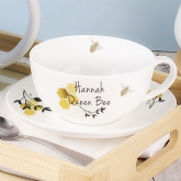 Thumbnail 1 - Bees Personalised Teacup & Saucer