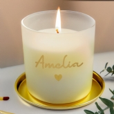 Thumbnail 2 - Personalised Gold Name Scented Jar Candle