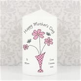 Thumbnail 4 - Personalised Flowers & Vase Candle
