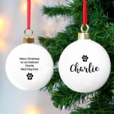 Thumbnail 1 - Personalised Pet Bauble