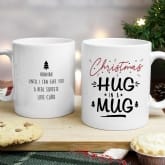 Thumbnail 1 - Personalised Christmas Hug Mug