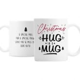Thumbnail 3 - Personalised Christmas Hug Mug