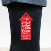 Thumbnail 3 - Personalised Sexy Hunk Socks