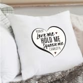 Thumbnail 1 - Personalised Squeeze Me Cushion
