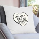 Thumbnail 2 - Personalised Squeeze Me Cushion