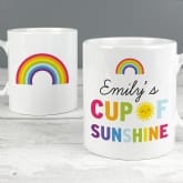 Thumbnail 2 - Personalised Rainbow Cup of Sunshine Mug