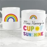 Thumbnail 3 - Personalised Rainbow Cup of Sunshine Mug