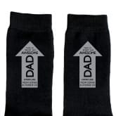 Thumbnail 1 - Personalised Awesome Dad Men's Socks