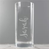 Thumbnail 2 - Personalised Engraved Hi Ball Glass with Name